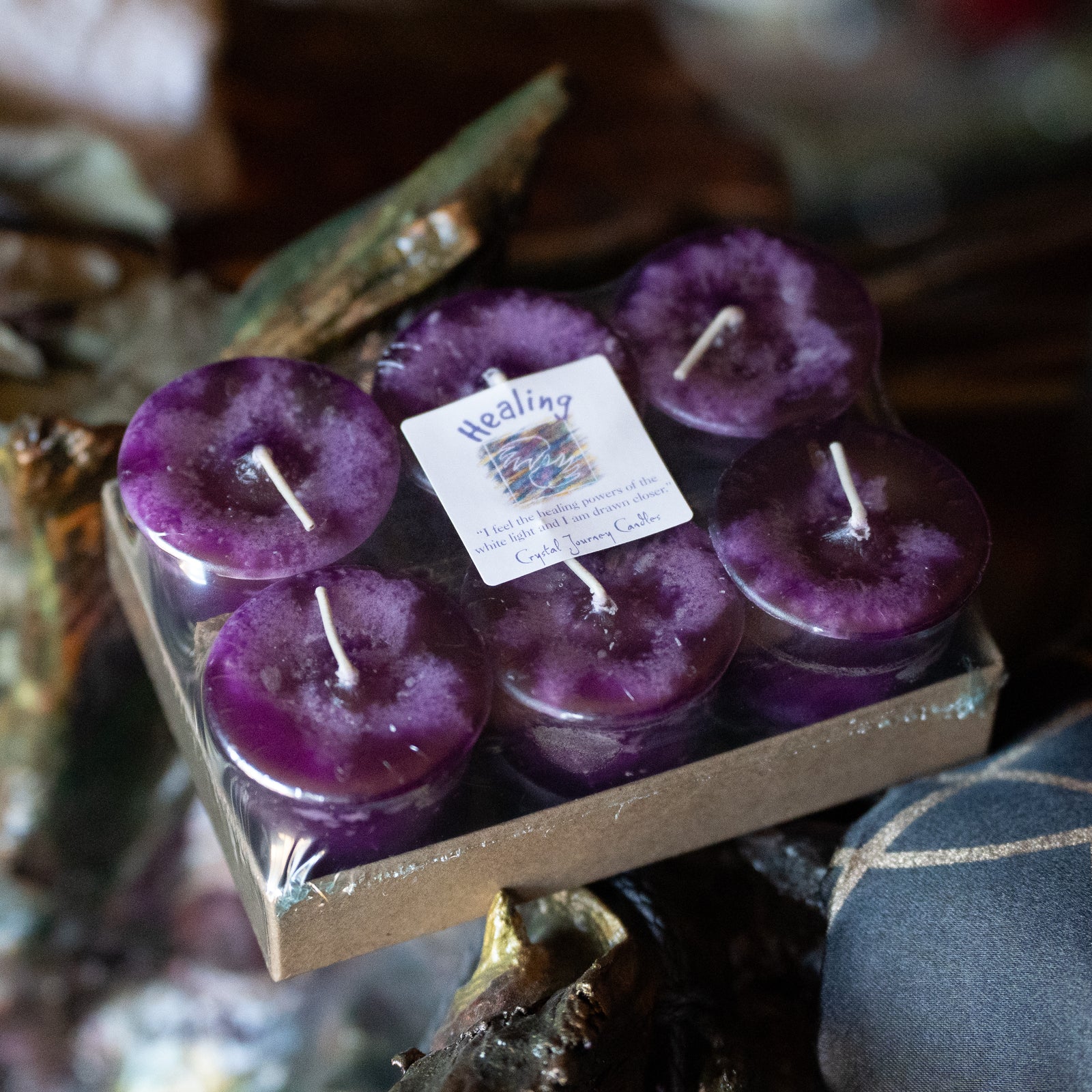 Herbal Votives - Box of 6 - Healing