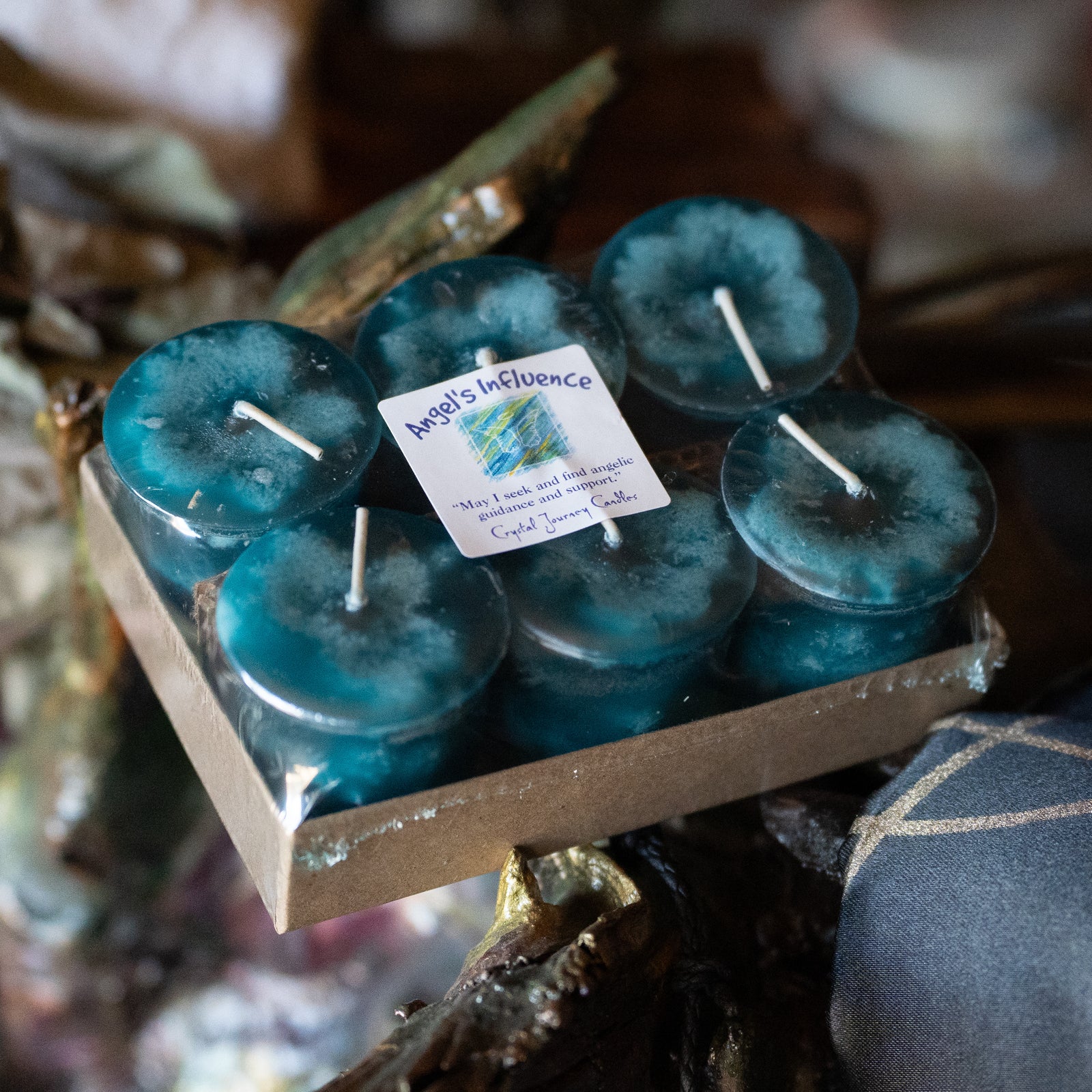 Herbal Votives - Box of 6 - Angel's Influence