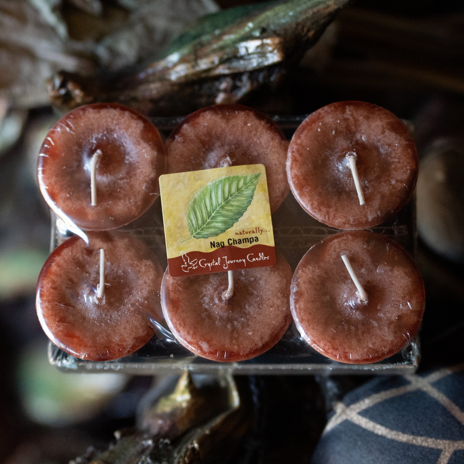Herbal Votives - Box of 6 - Nag Champa