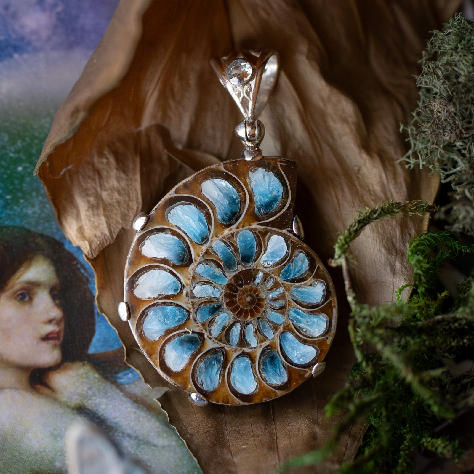 The Sacred Spiral Pendant (.925 Silver)