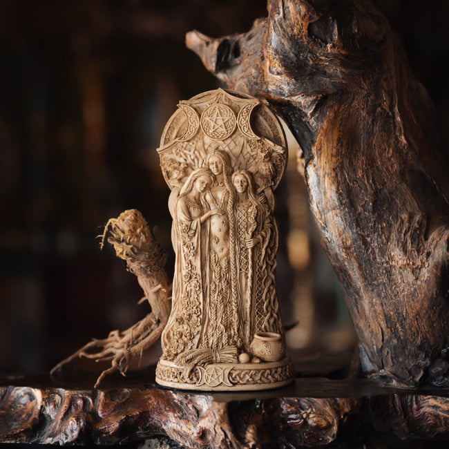 Triple Goddess Statue