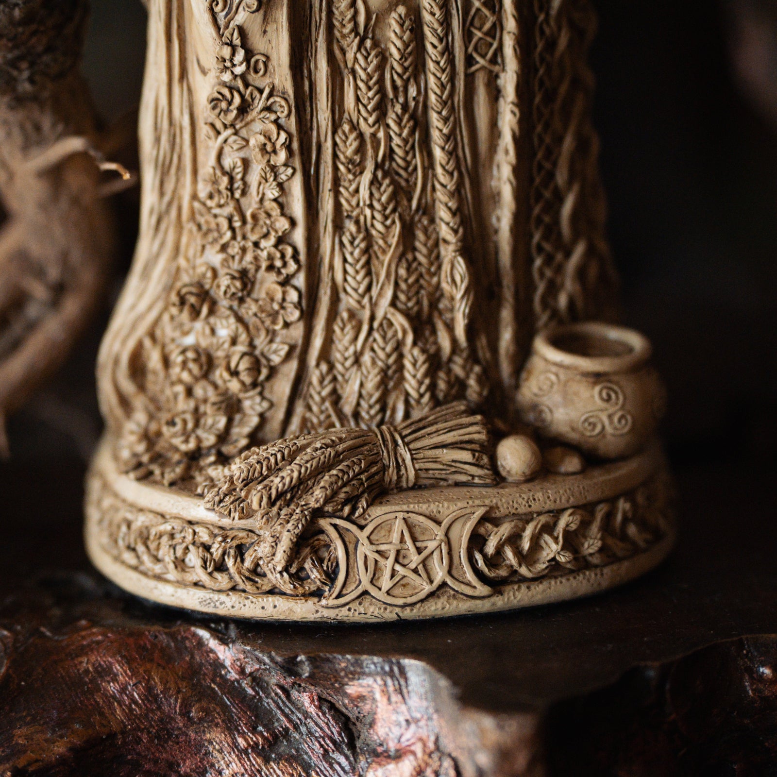 Triple Goddess Statue