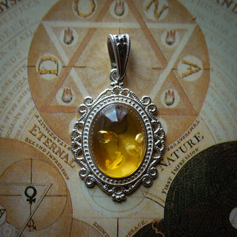 "Earth & Bone" Intention Necklace (35")