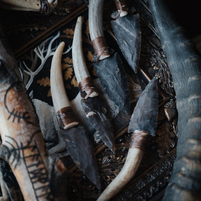 Handmade Deer Antler Athame
