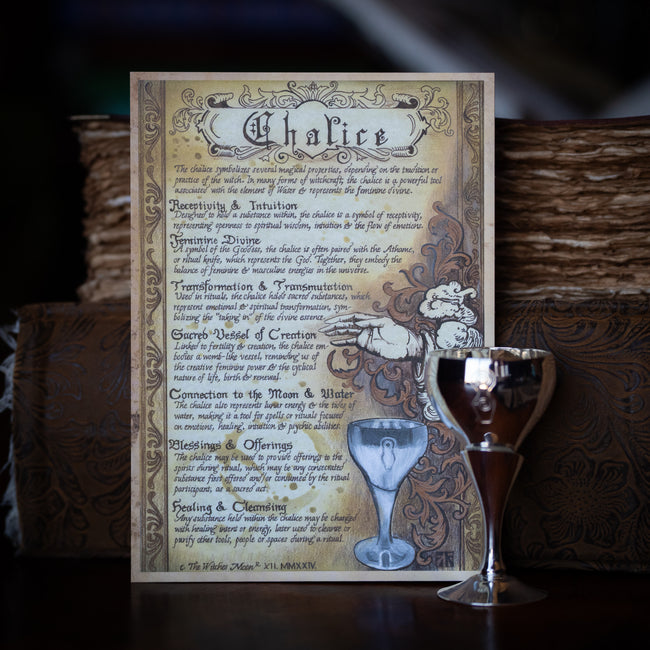 Goddess Chalice w/ Artwork