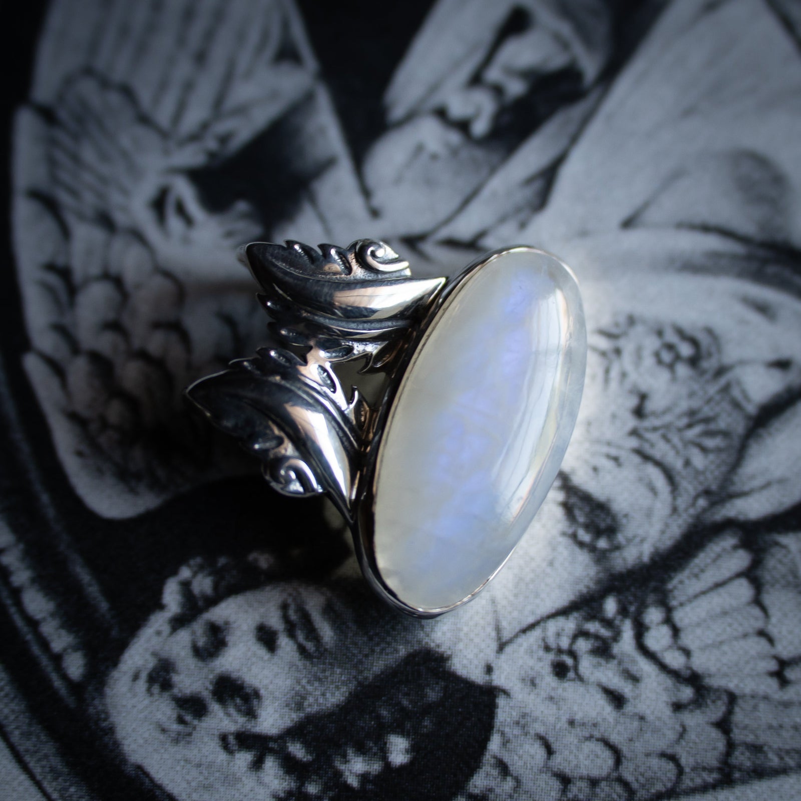 Moonstone Pendant (.925 Silver)