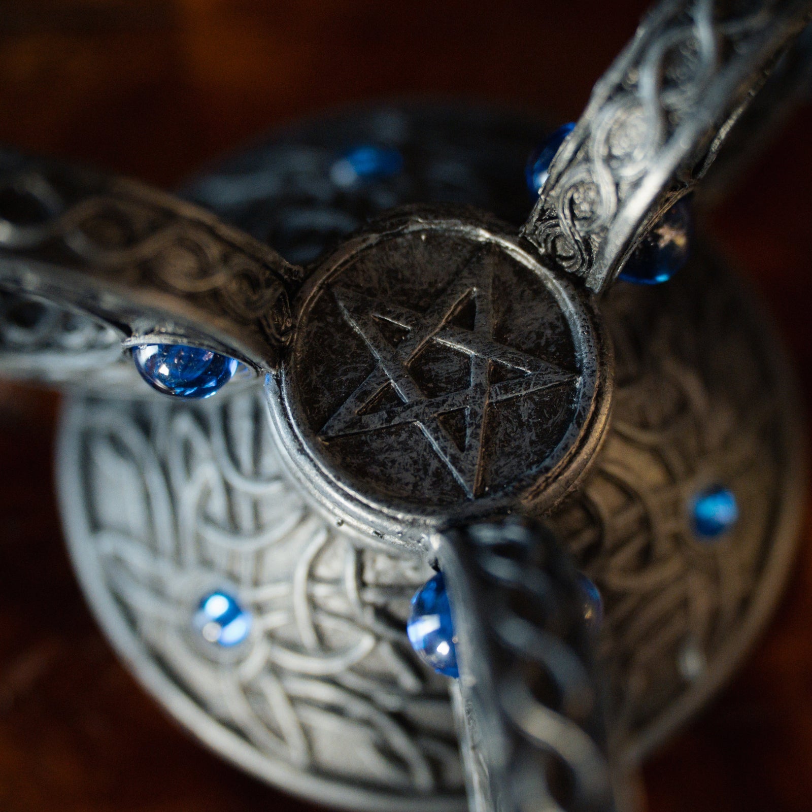 Triple Moon Gazing Ball