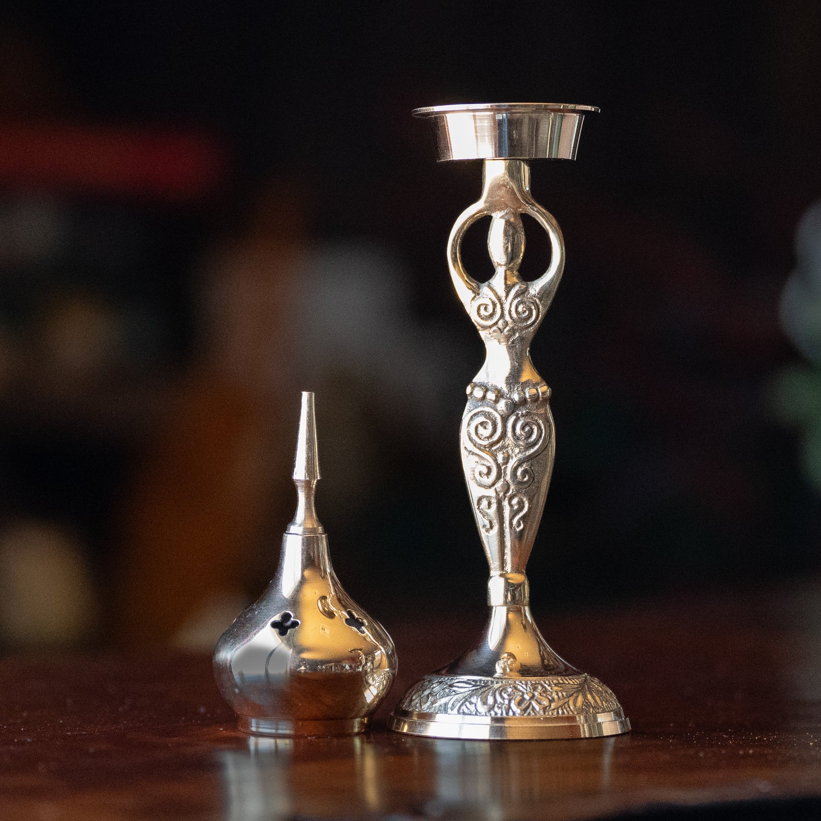 Goddess Brass Cone Burner