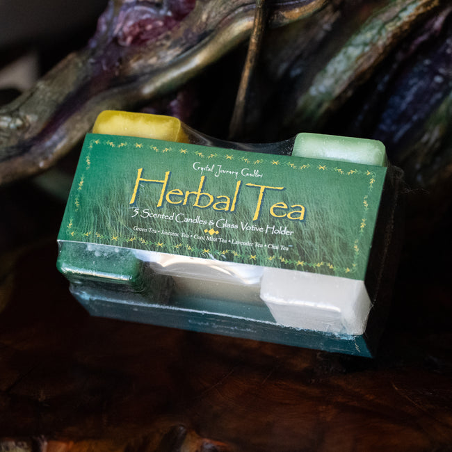 Herbal Tea Candles (Set of 5)