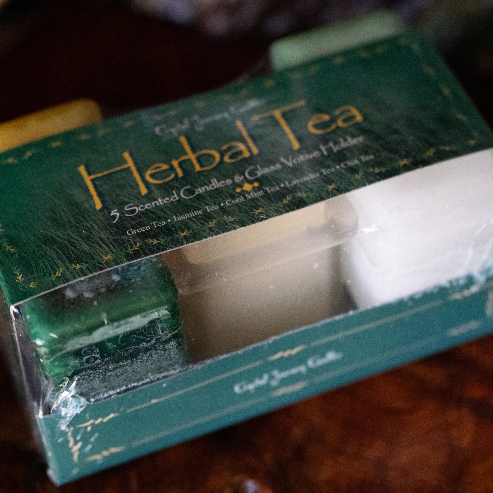 Herbal Tea Candles (Set of 5)