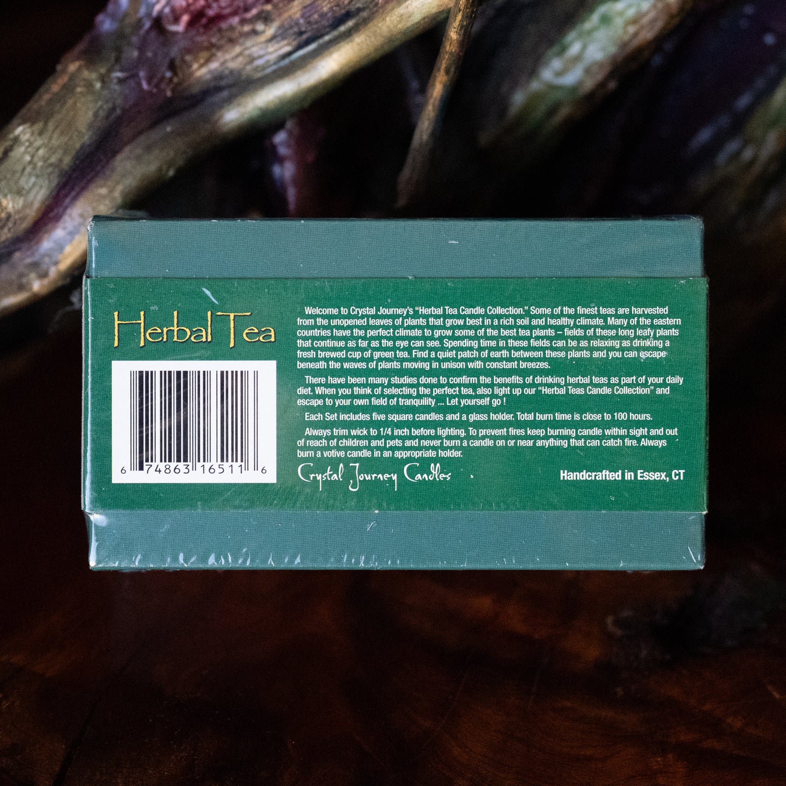 Herbal Tea Candles (Set of 5)