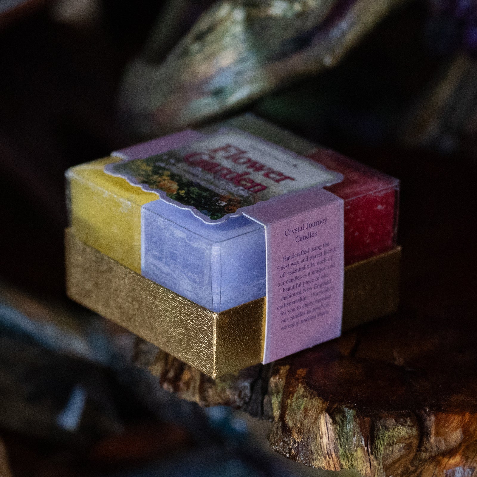 Flower Garden Candles (4-Pack)