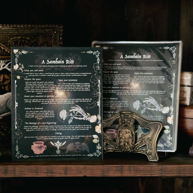 A Samhain Rite Book of Shadows Artwork