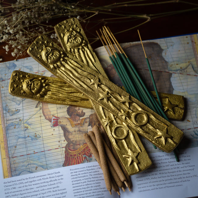 Sun * Moon * Stars Incense Holder