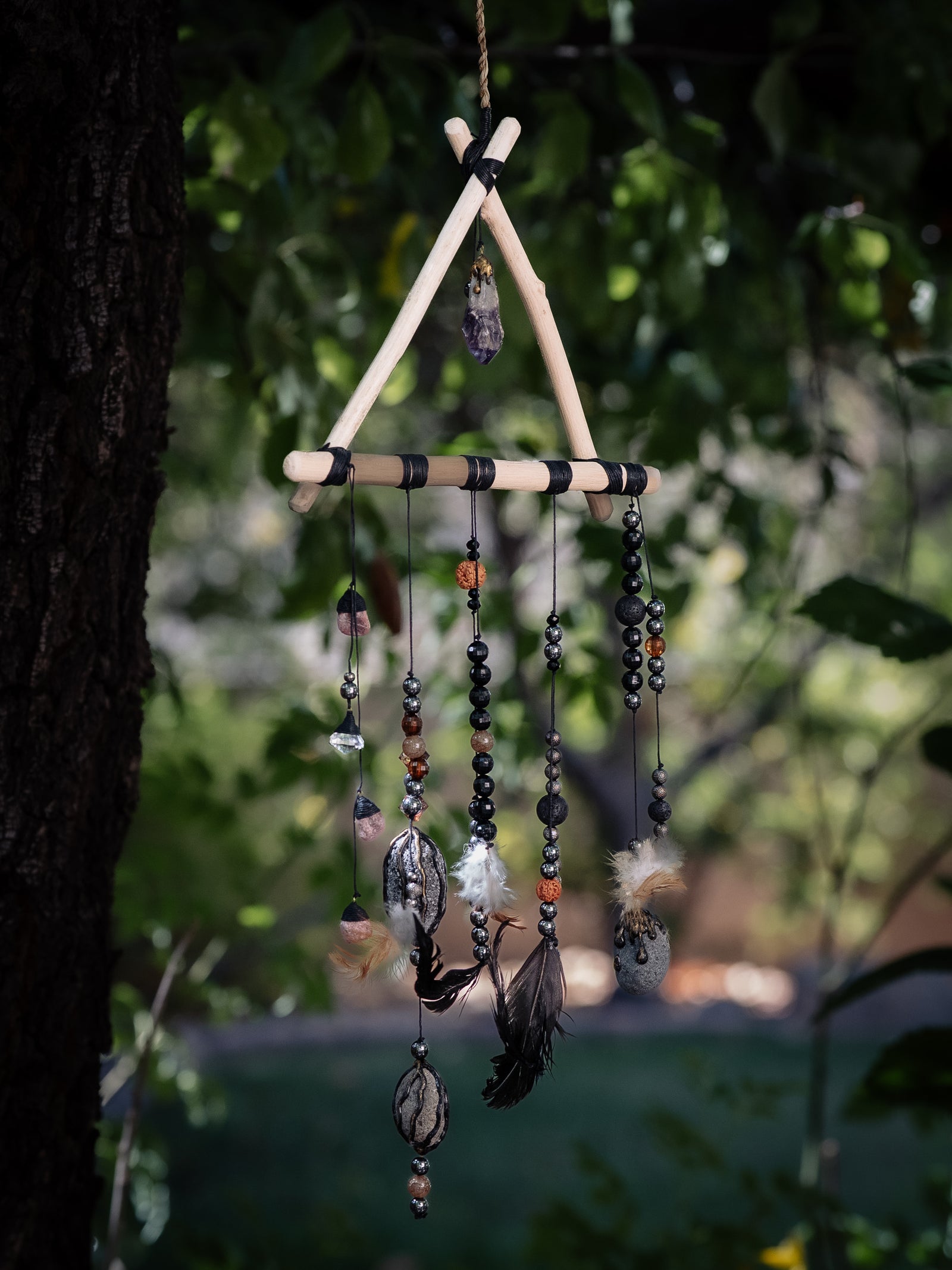 The Witches Moon® Exclusive Fire & Air Talisman (w/ Amethyst)