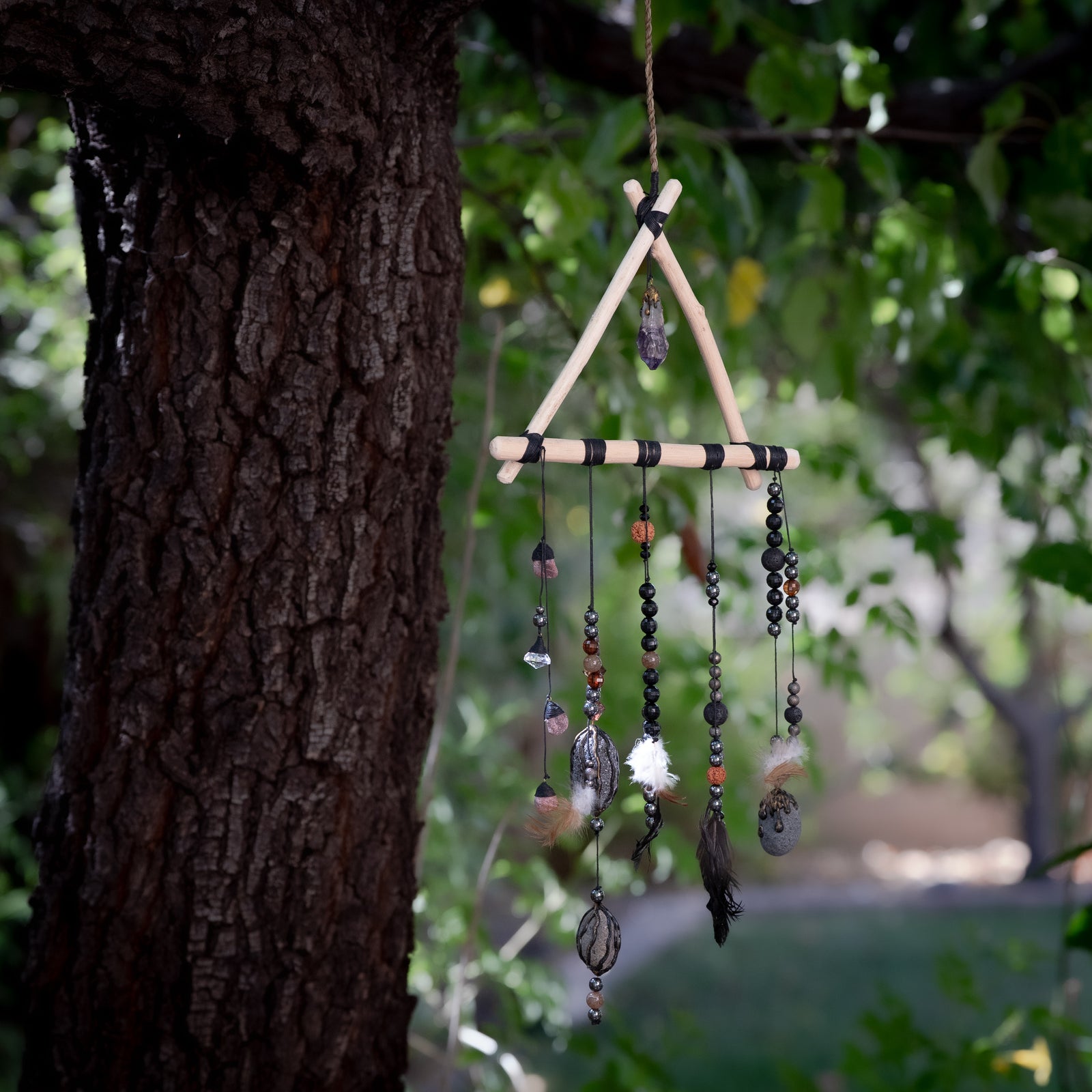 The Witches Moon® Exclusive Fire & Air Talisman (w/ Amethyst)