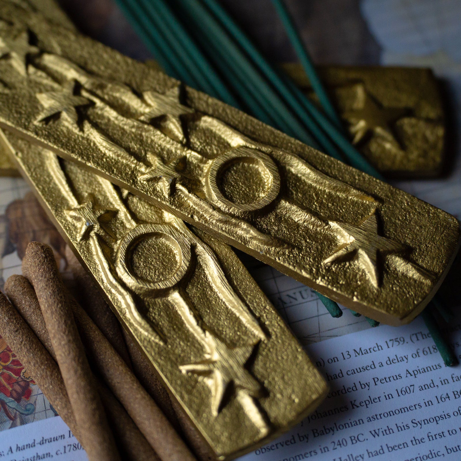 Sun * Moon * Stars Incense Holder