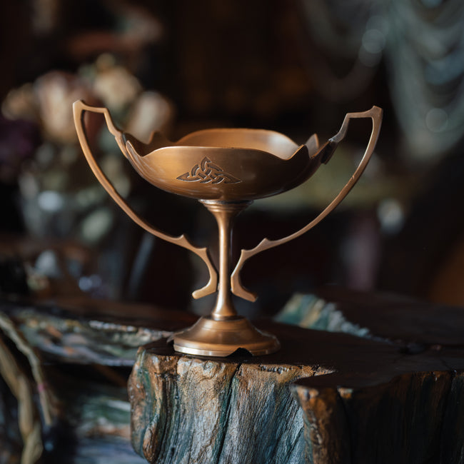Triquetra Brass Burner