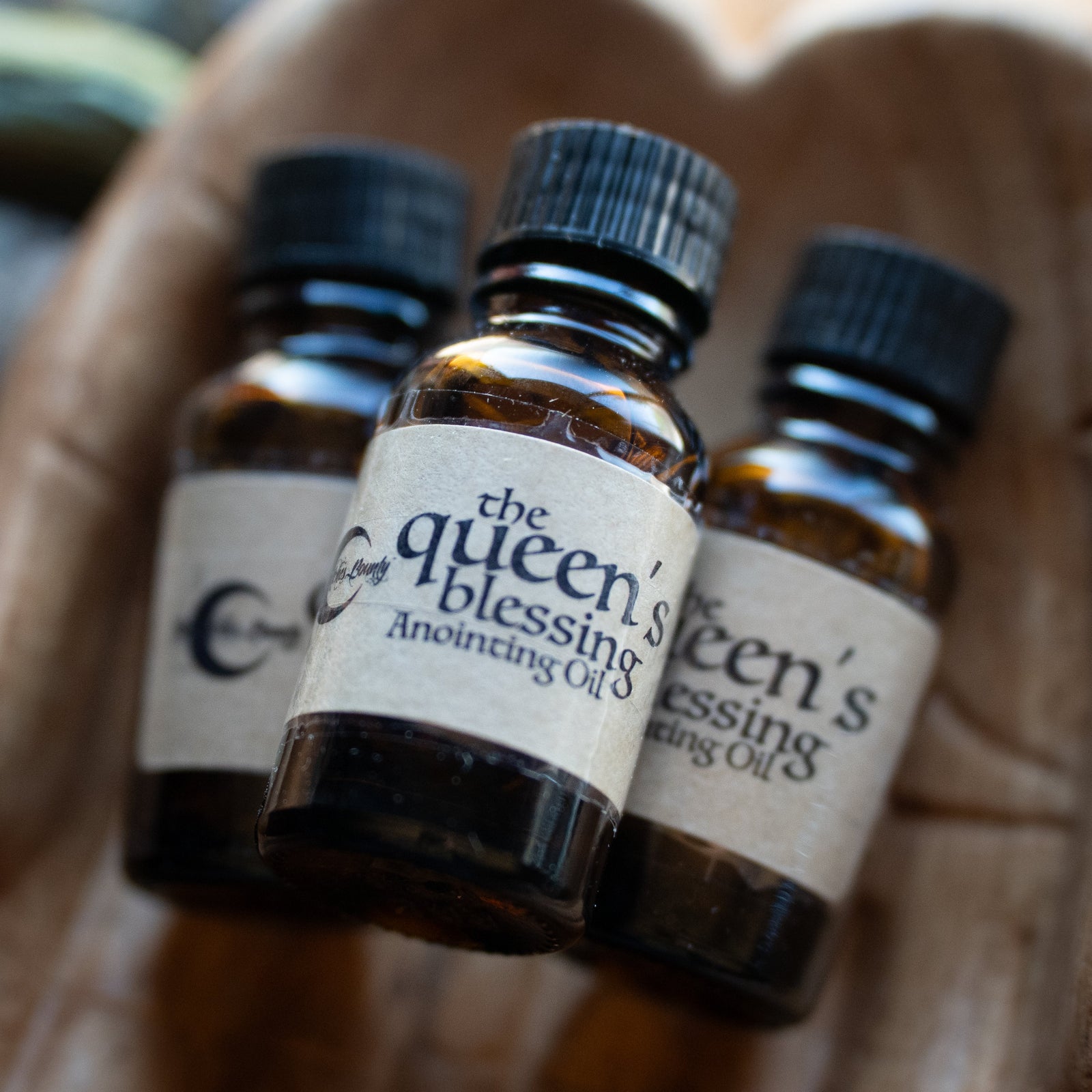 The Queen's Blessing Magickal Anointing Oil