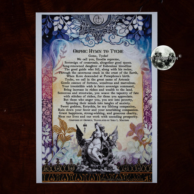 Orphic Hymn to Tyche Book of Shadows Artwork