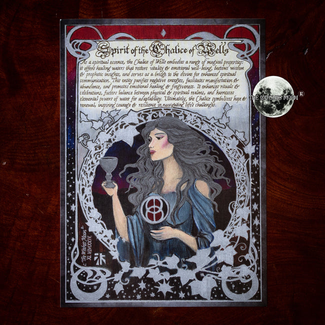 Spirit of the Chalice of Wells Book of Shadows Artwork