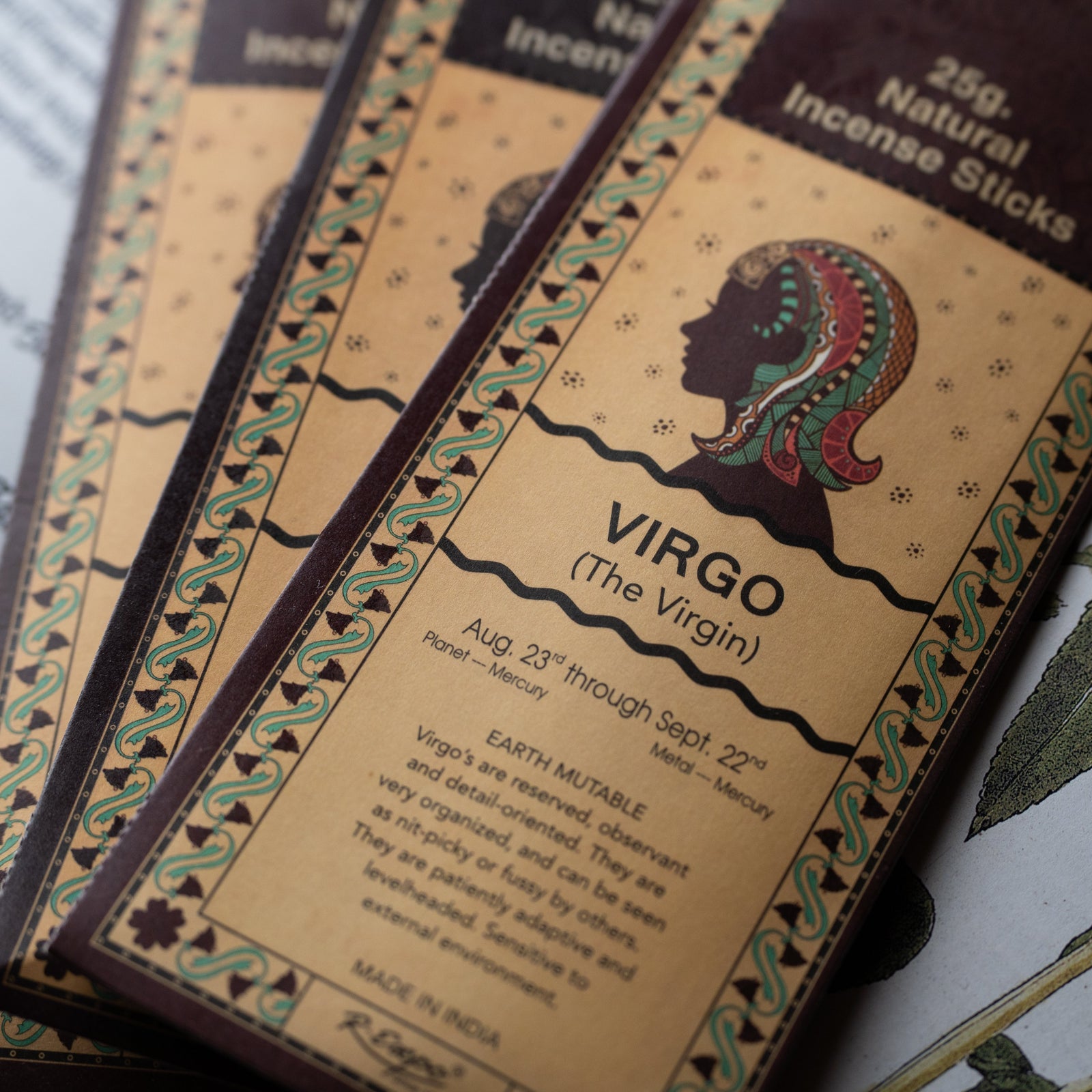 Zodiacal Incense - Virgo