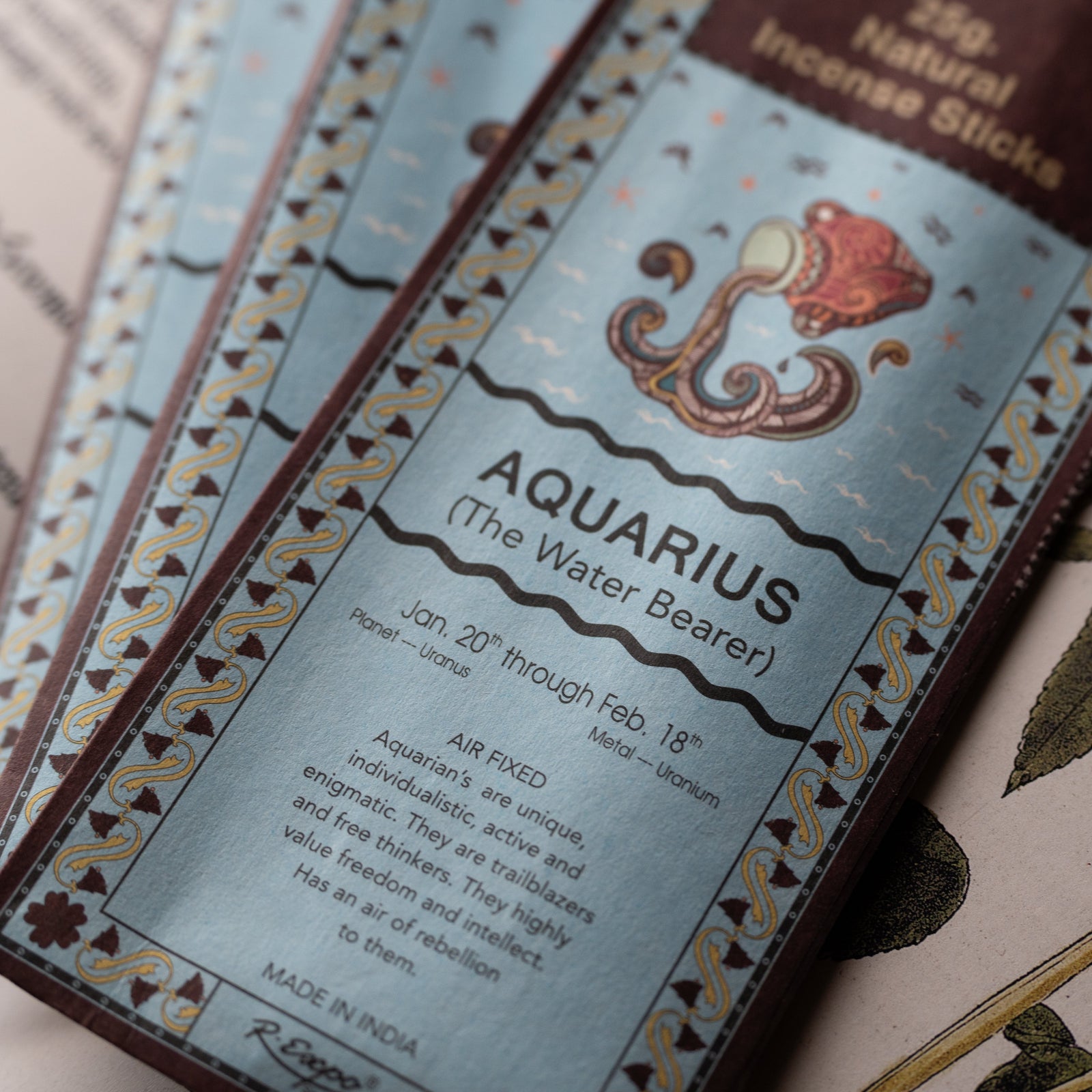 Zodiacal Incense - Aquarius