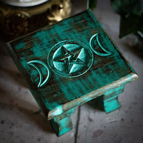 Pentagram Wood Cupboard