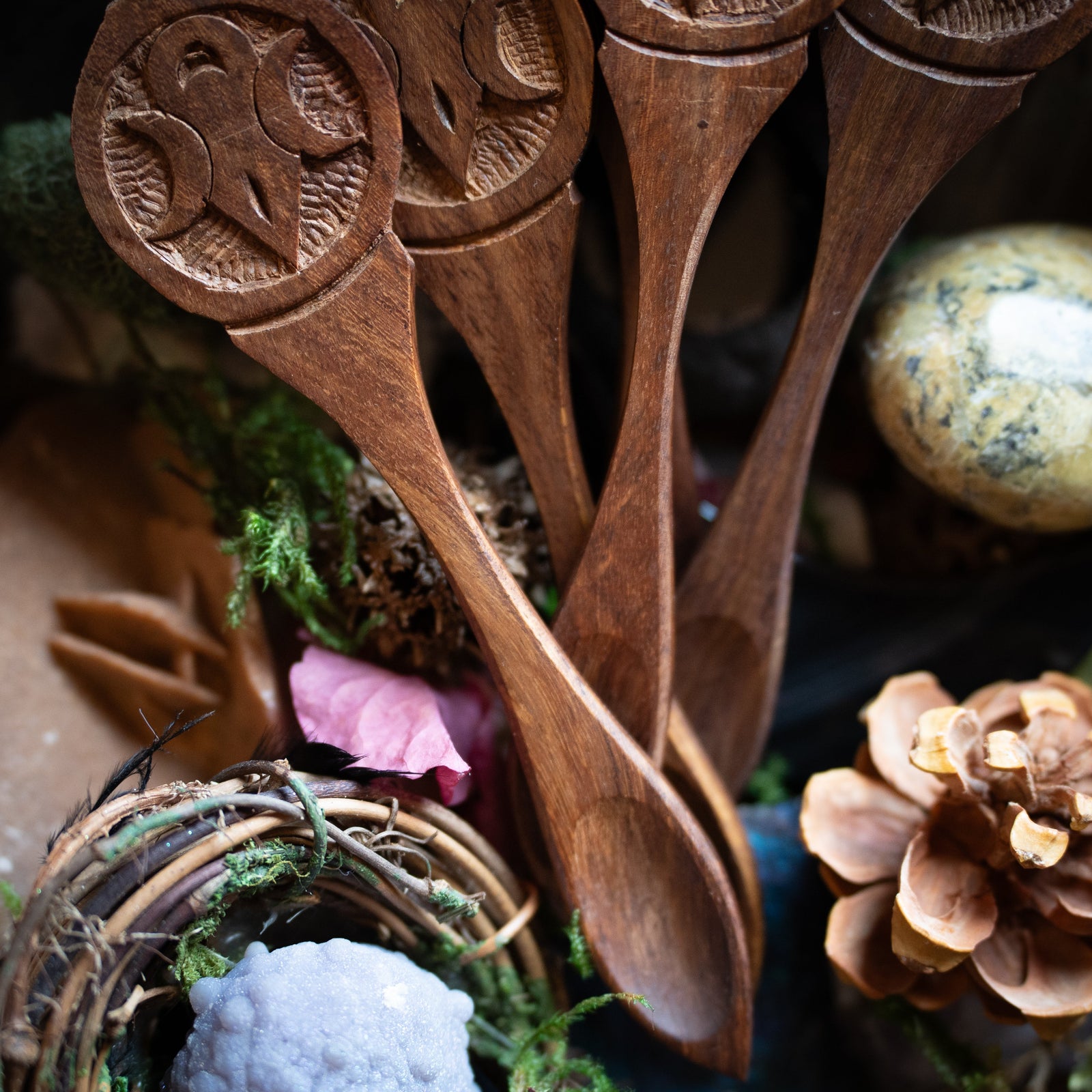Triple Goddess Altar Spoon