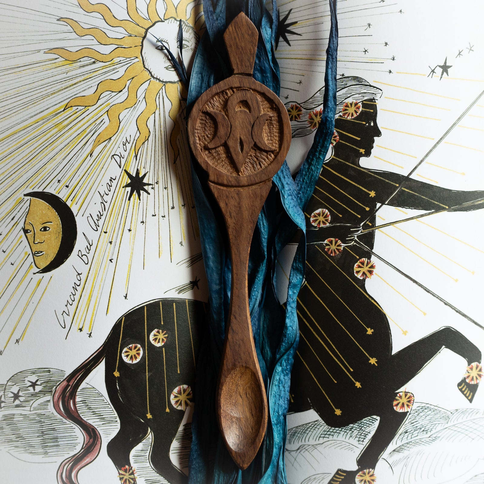 Triple Goddess Altar Spoon