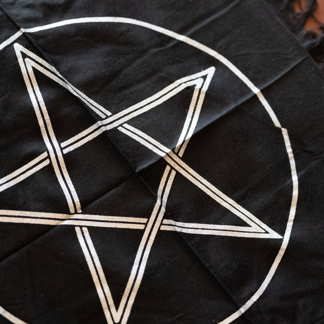 Large 3 Pentagram Altar Cloth