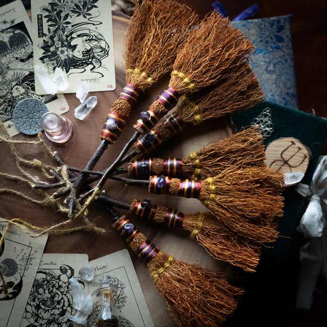 Hand-Crafted Ritual Altar Besom (The Witches Moon® Exclusive)