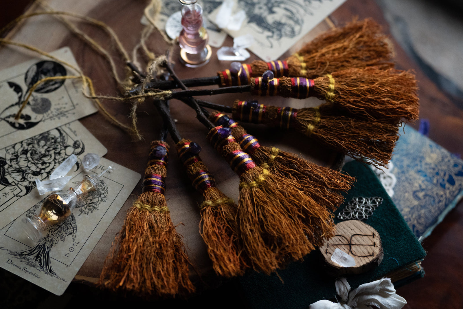 Hand-Crafted Ritual Altar Besom (The Witches Moon® Exclusive)