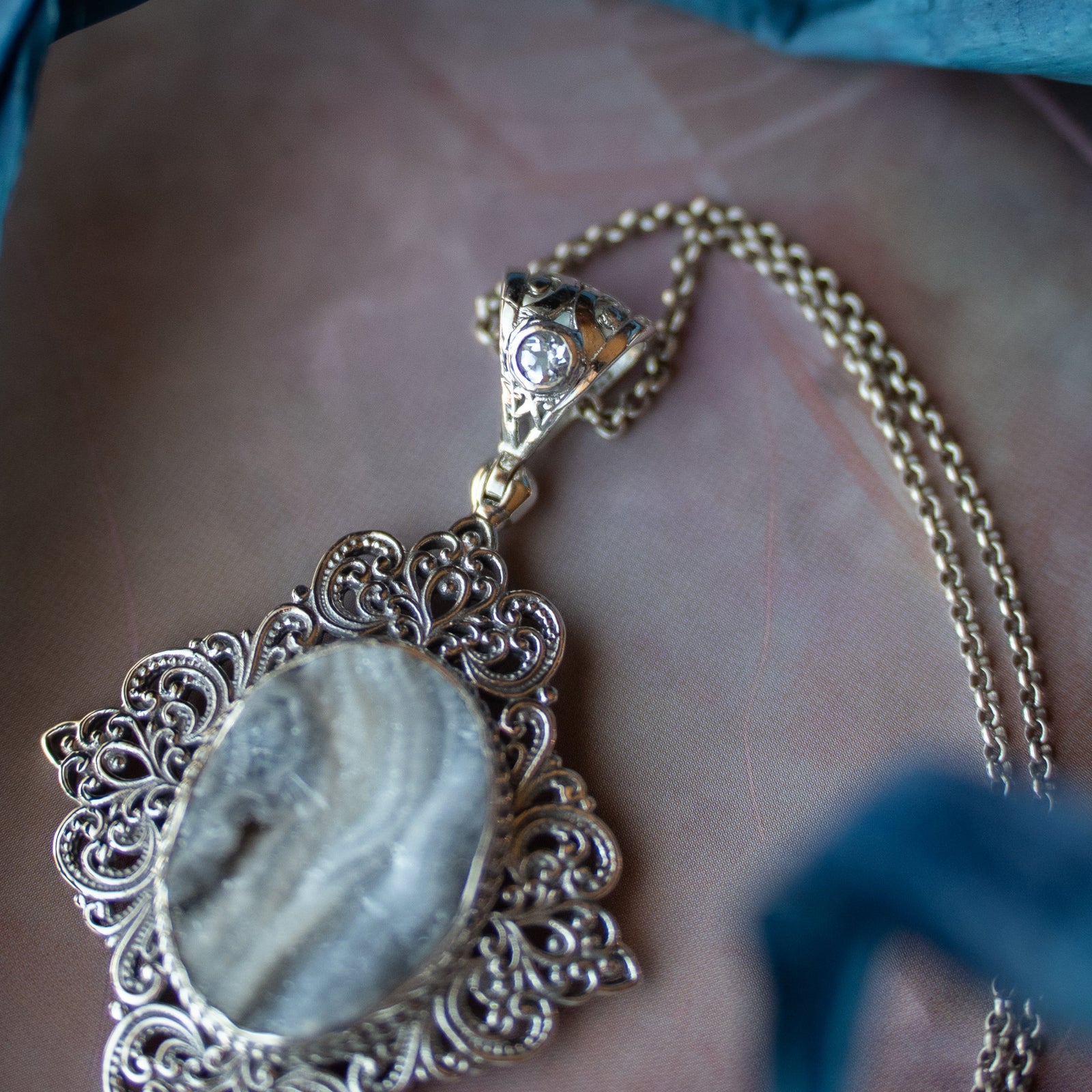 The Druzy Dream Pendant (.925)
