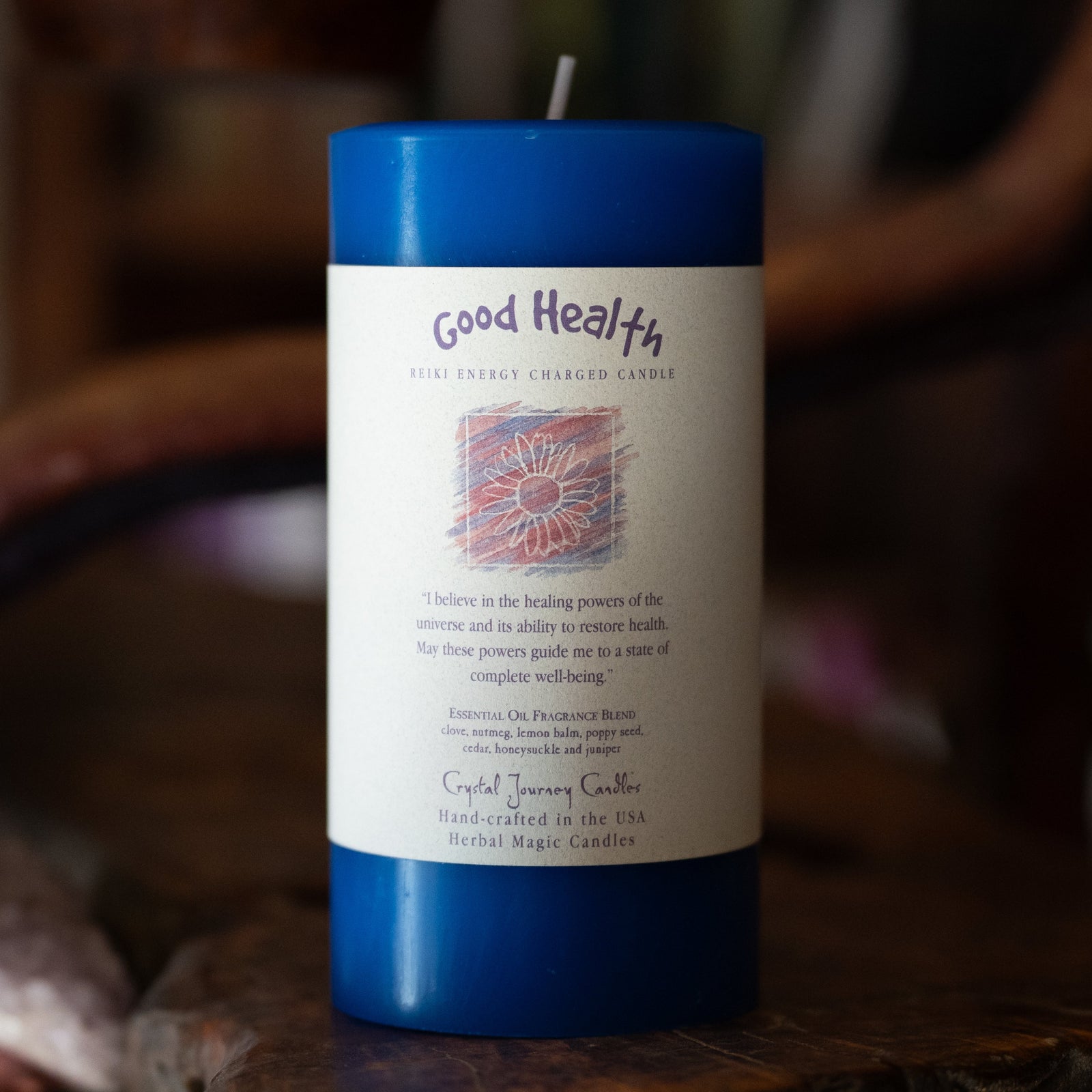 Large Good Health Candle