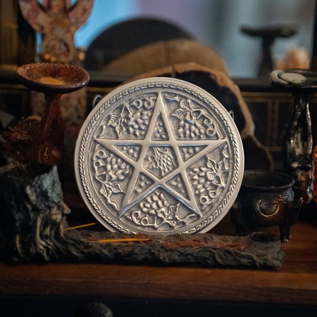 Pentacle Altar Tile (6")