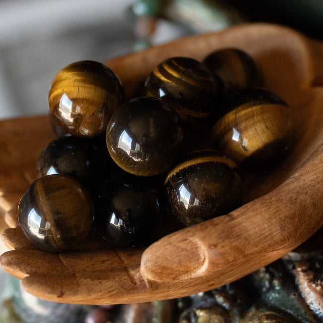 Tiger Eye Sphere