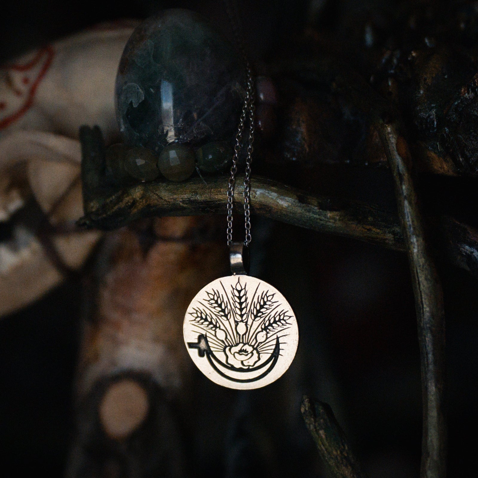 Demeter Honoring Necklace