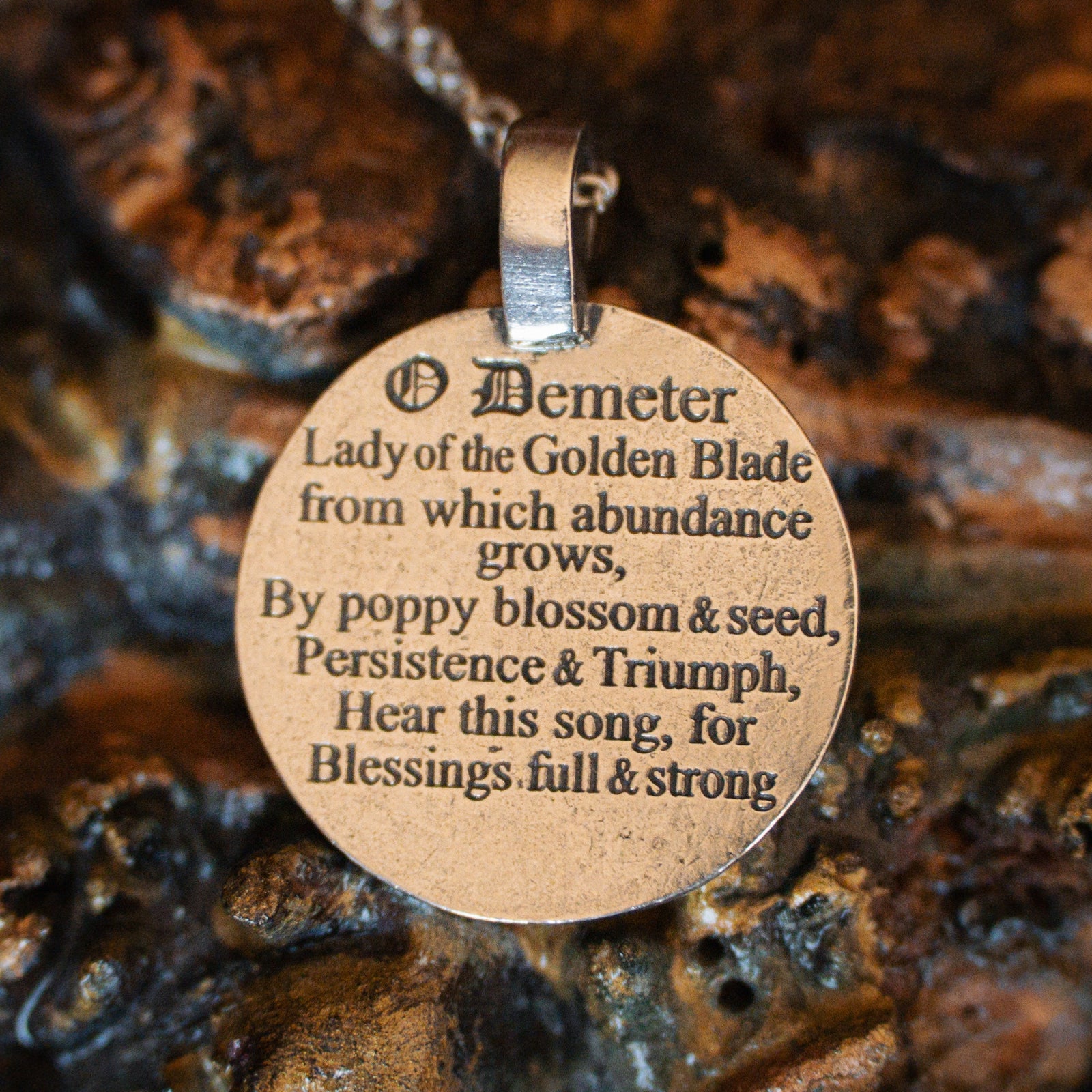 Demeter Honoring Necklace