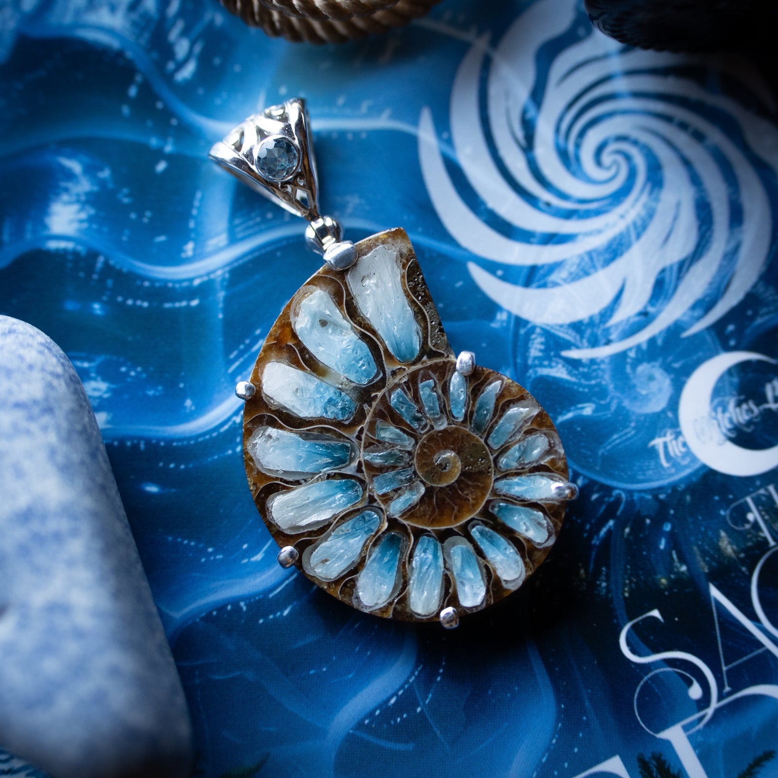 The Sacred Spiral Pendant (.925 Silver)