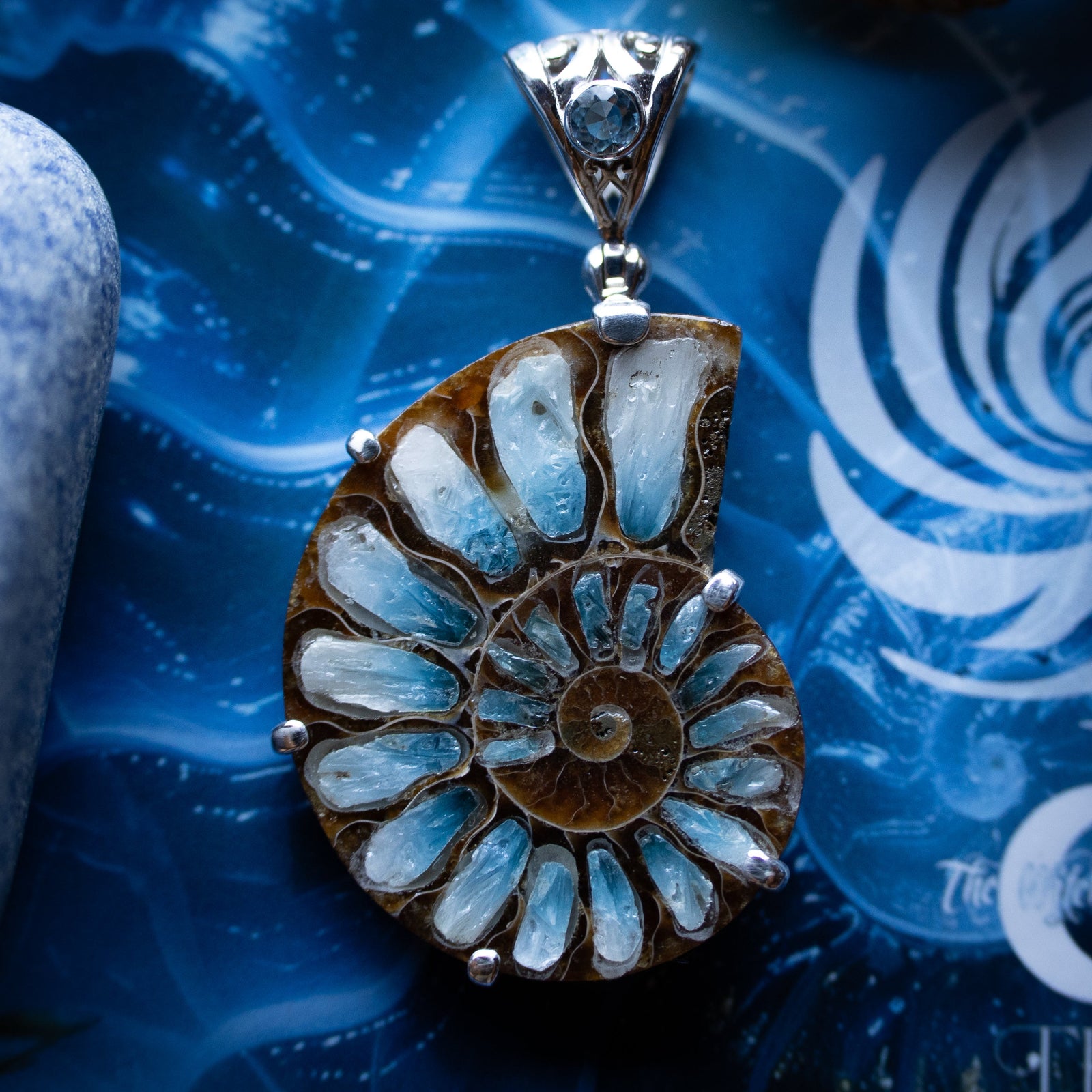 The Sacred Spiral Pendant (.925 Silver)