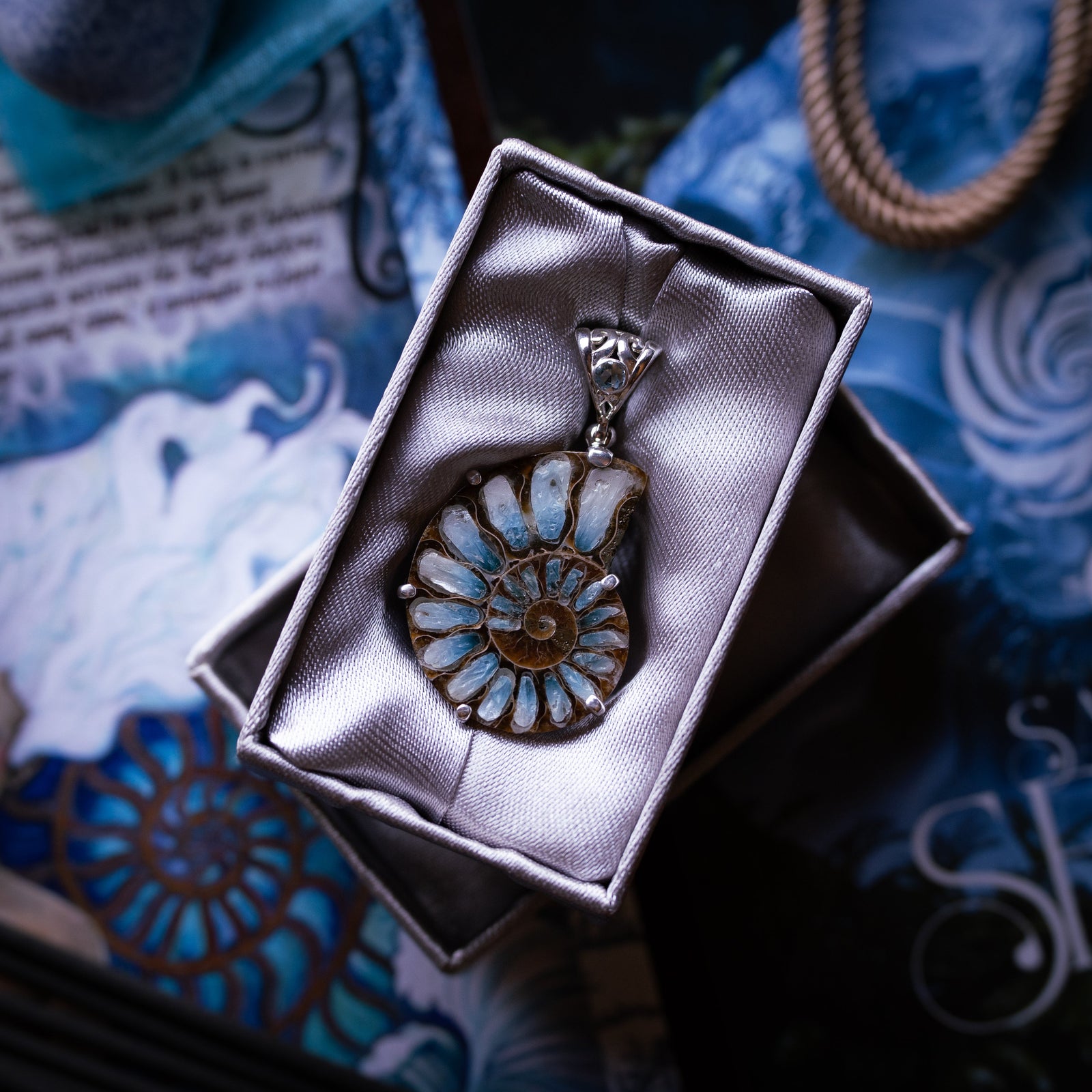 The Sacred Spiral Pendant (.925 Silver)