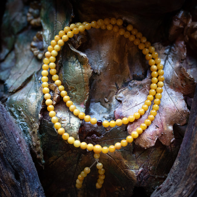 Antique Amber Prayer Beads