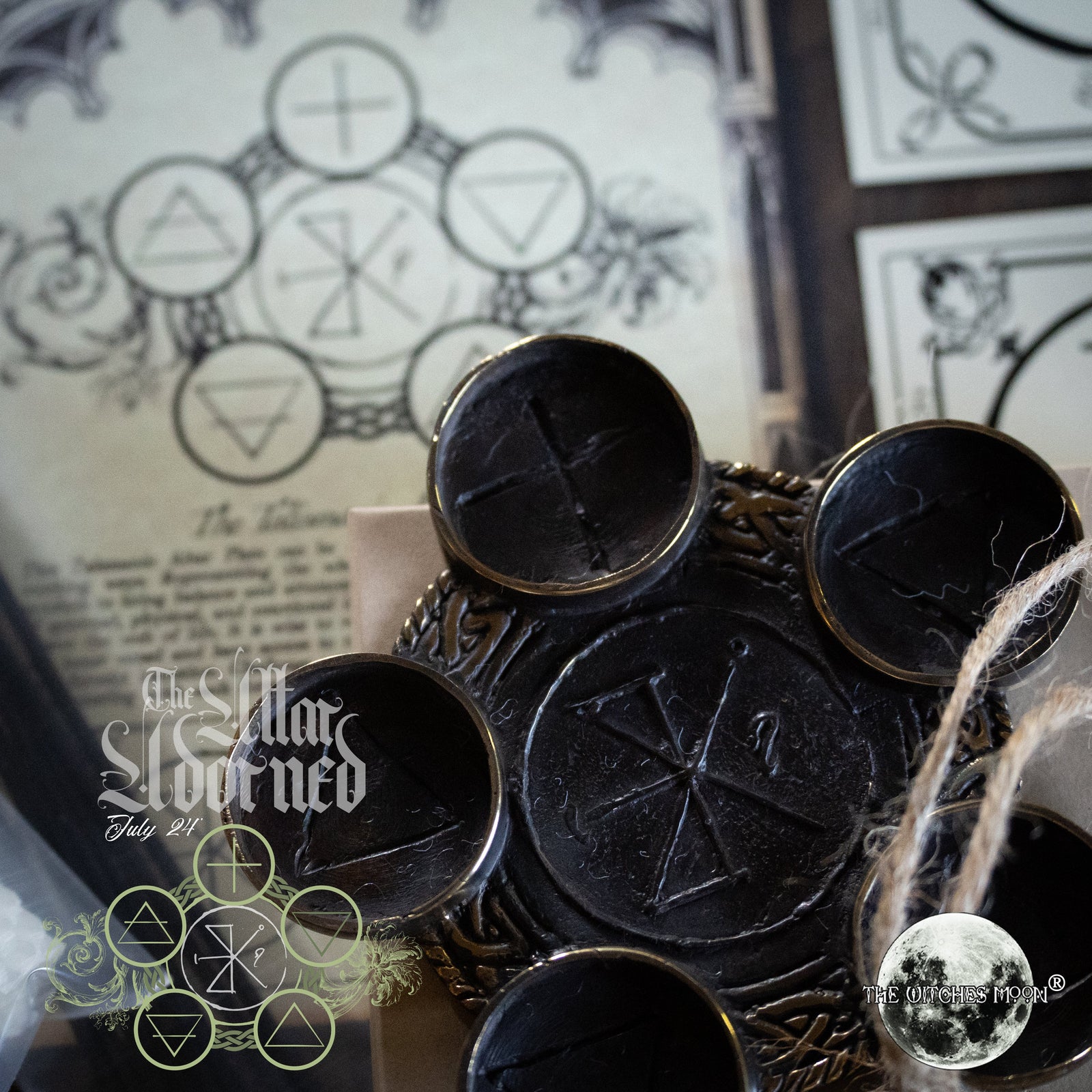 (Limited & Exclusive) The Witches Moon® ~  The Altar Adorned ~ July 2024