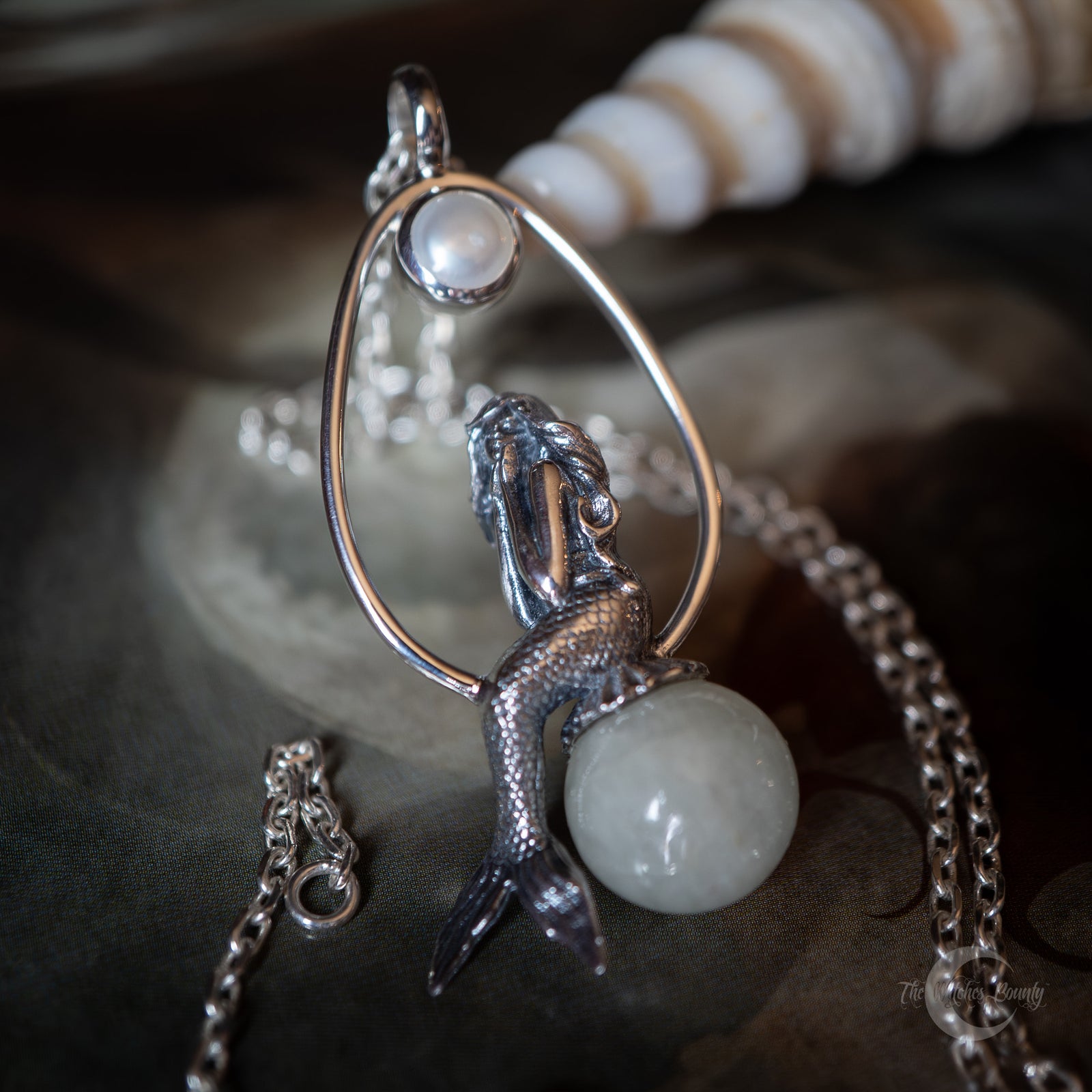 Mermaid's Accord Pendant (.925)