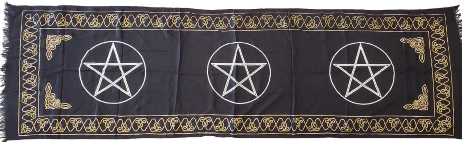 Large 3 Pentagram Altar Cloth