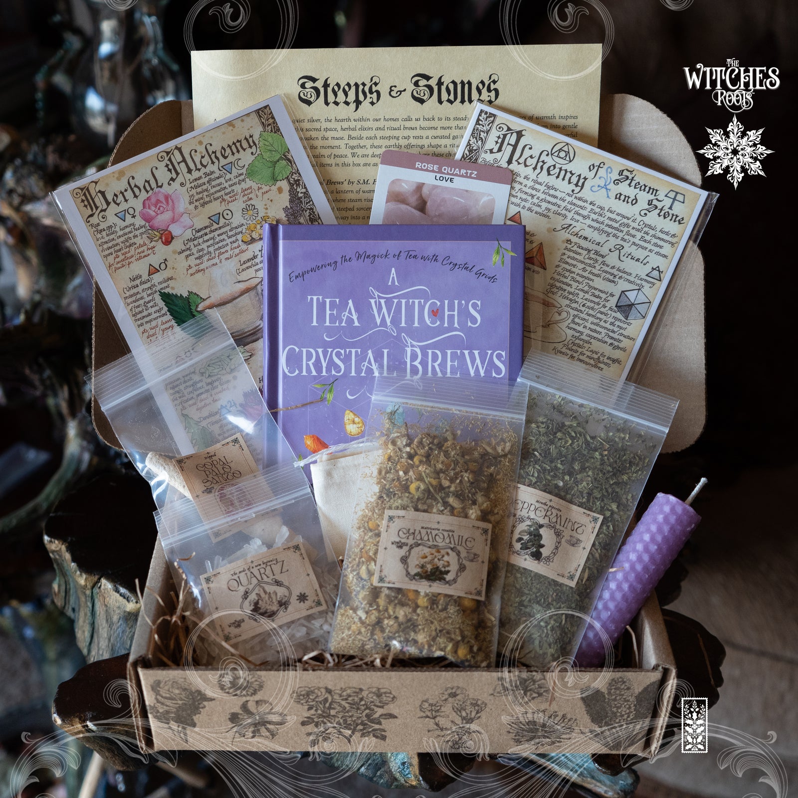 The Witches Roots™ ~ Steeps & Stones ~ December 2025