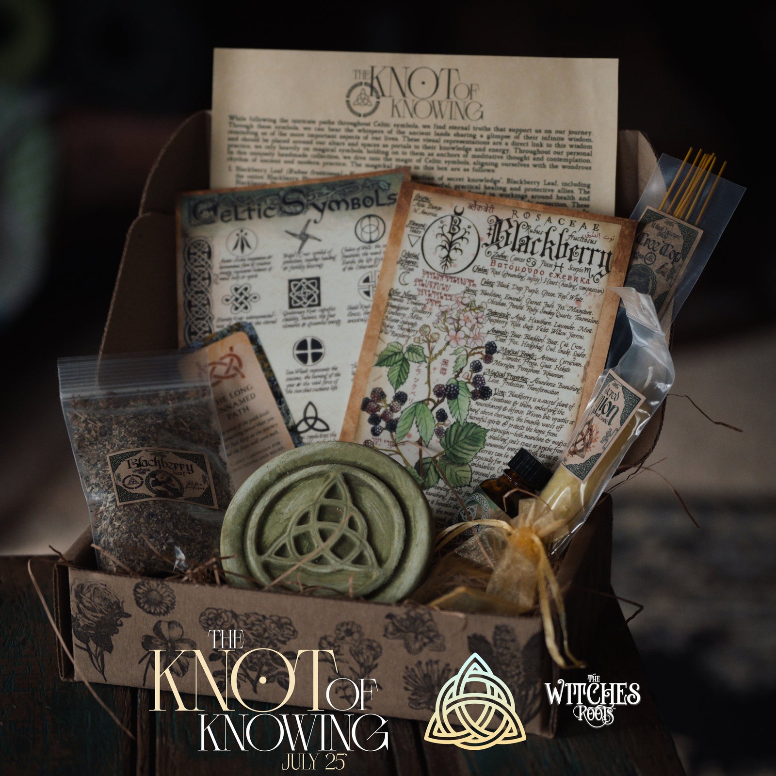 (Limited) The Witches Roots™ ~ The Knot of Knowing ~ July 2025