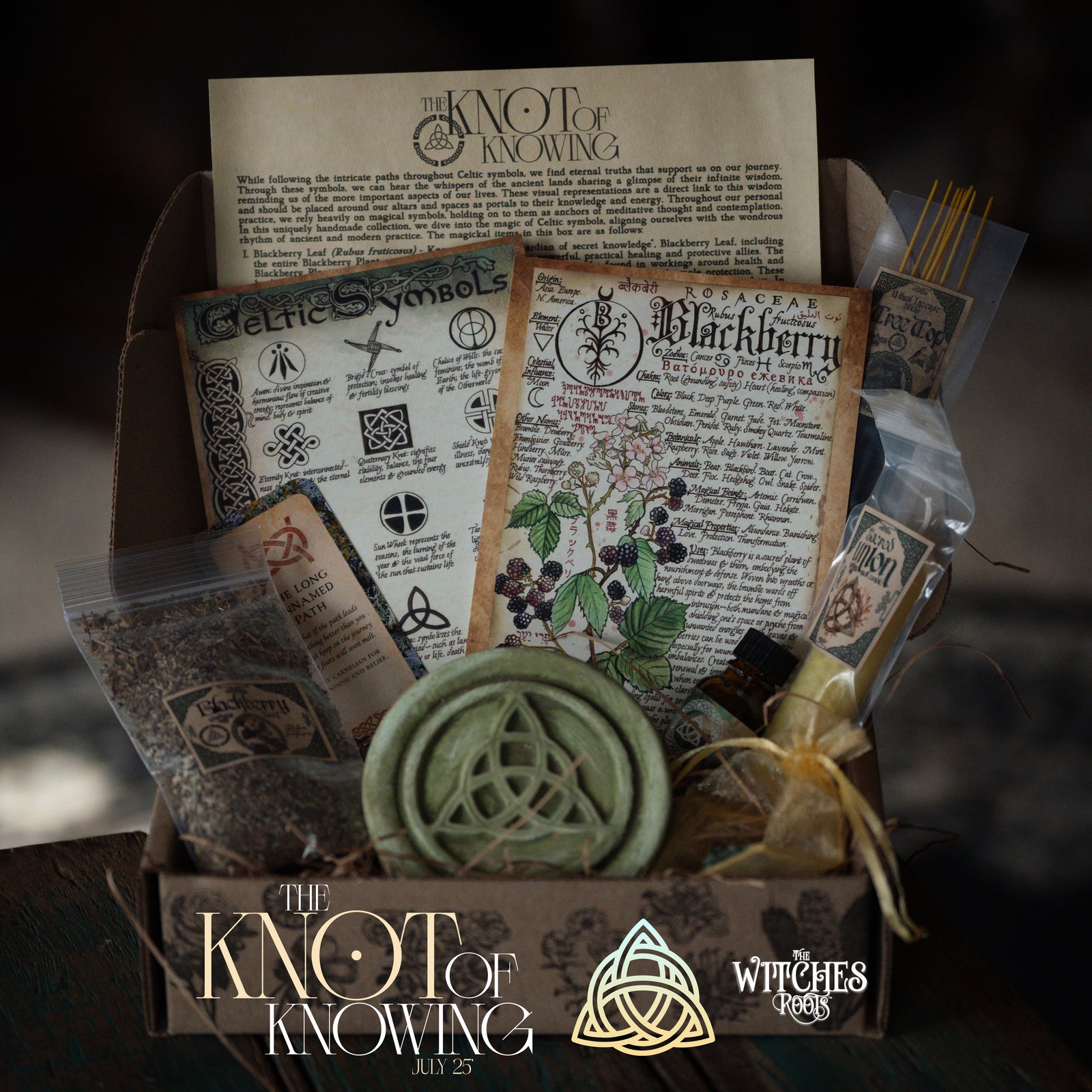 (Limited) The Witches Roots™ ~ The Knot of Knowing ~ July 2025
