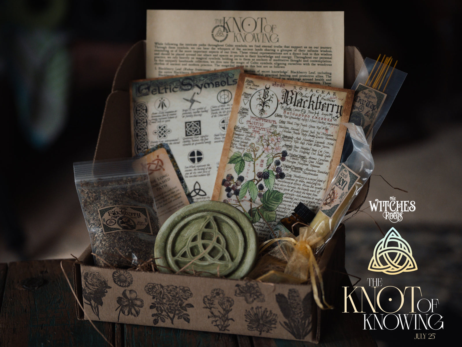 (Limited) The Witches Roots™ ~ The Knot of Knowing ~ July 2025